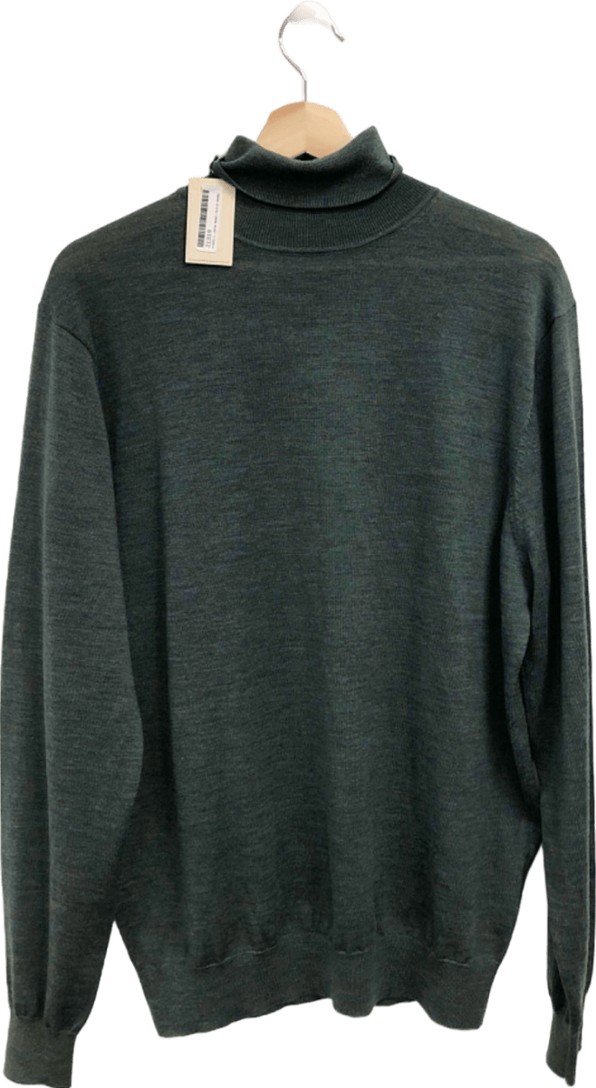 Suitsupply Green Turtleneck UK XL - Reliked