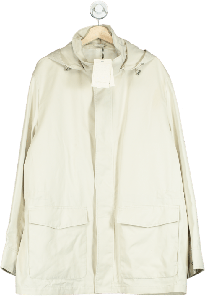 Suitsupply Off - White Piemonte Parka UK XXXL - Reliked