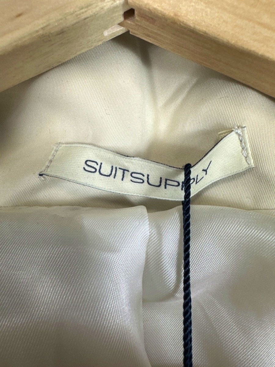 Suitsupply Off - White Piemonte Parka UK XXXL - Reliked