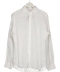 SuitSupply White 100% Pure Linen Shirt 41" Chest / 16" Neck UK 40" CHEST - Reliked
