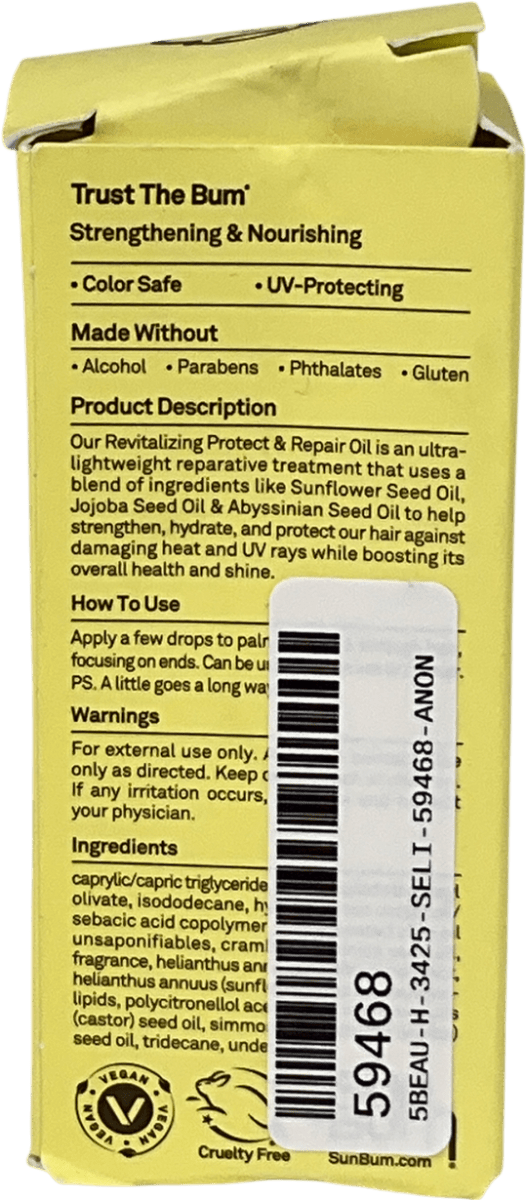 sun bum Protect & Repair Oil 50ml - Reliked