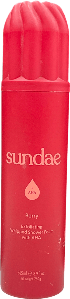 sundae Exfoliating Body Wash Berry 265ml - Reliked