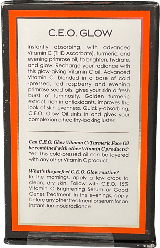 Sunday Riley C.e.o. Glow Vitamin C + Turmeric Face Oil 15ml - Reliked