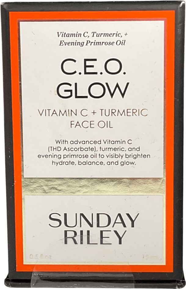 Sunday Riley C.e.o. Glow Vitamin C + Turmeric Face Oil 15ml - Reliked