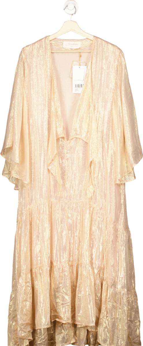 Sundress Official Gold Anika Dress UK L/XL - Reliked