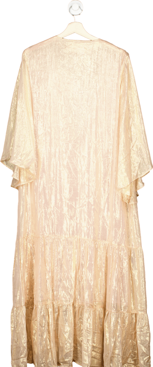 Sundress Official Gold Anika Dress UK L/XL - Reliked
