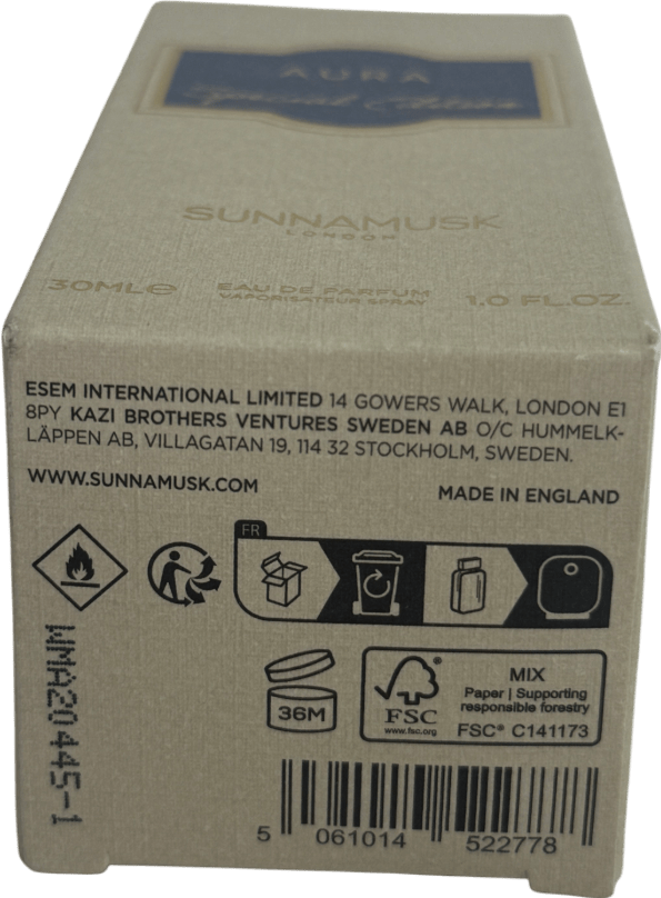 SunnaMusk Aura Eau De Parfum 30ml - Reliked