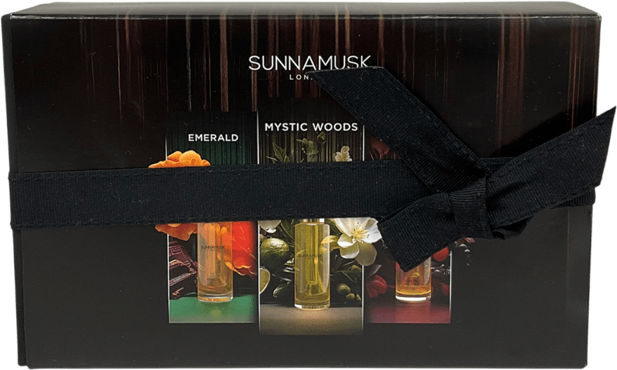 sunnas musk Emerald, Mystic Woods, Very Berry Trio Of Perfume Oils X3 - Reliked