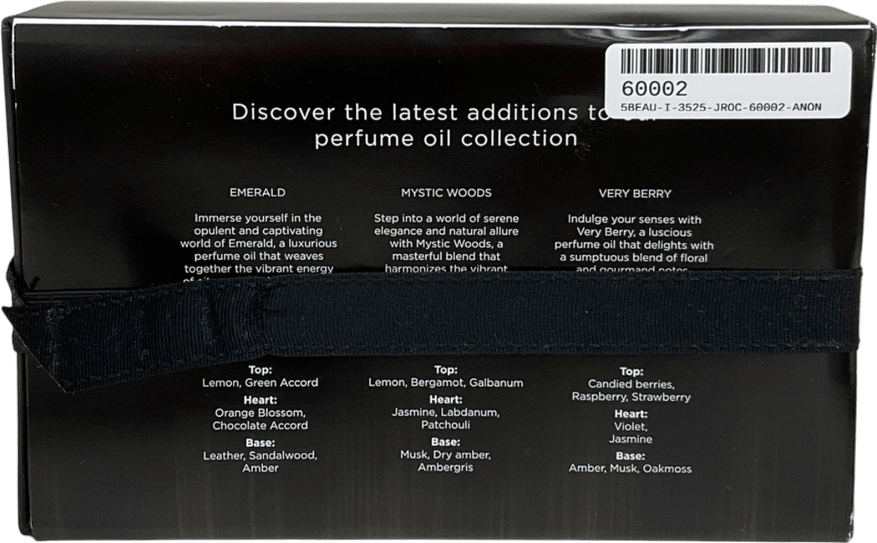 sunnas musk Emerald, Mystic Woods, Very Berry Trio Of Perfume Oils X3 - Reliked