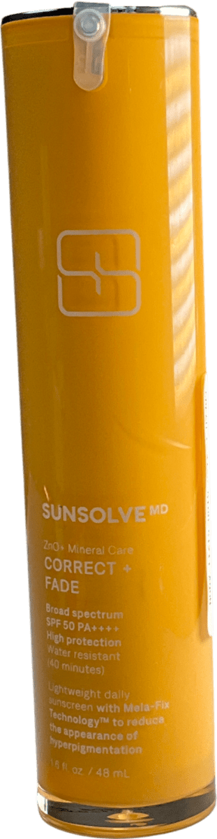 sunsolve Correct + Fade Spf 50 48ml - Reliked