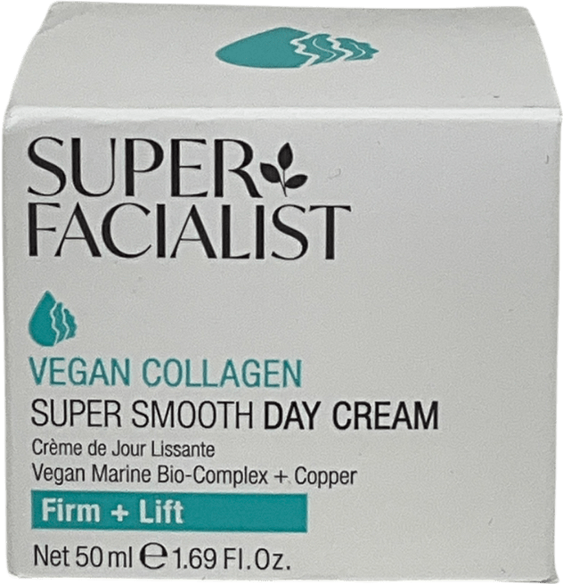 Super Facialist Vegan Collagen Super Smooth Day Cream 50ml - Reliked