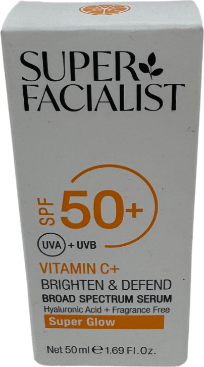 Super Facialist Vitamin C+ Brighten & Defend Serum Spf50+ 50ml - Reliked