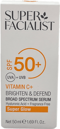 Super Facialist Vitamin C+ Brighten Skin Defence Daily Moisturiser 50ml - Reliked