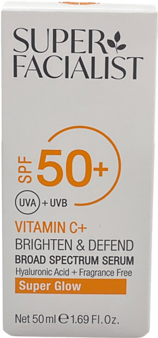 Super Facialist Vitamin C+ Brighten Skin Defence Daily Moisturiser 50ml - Reliked