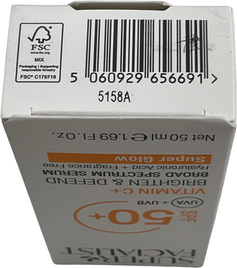 Super Facialist Vitamin C+ Brighten Skin Defence Daily Moisturiser 50ml - Reliked