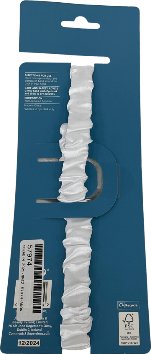 Superdrug Eye Mask White One size - Reliked