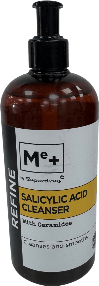 Superdrug Me+ Salicylic Acid & Ceramides Cleanse 500ML - Reliked