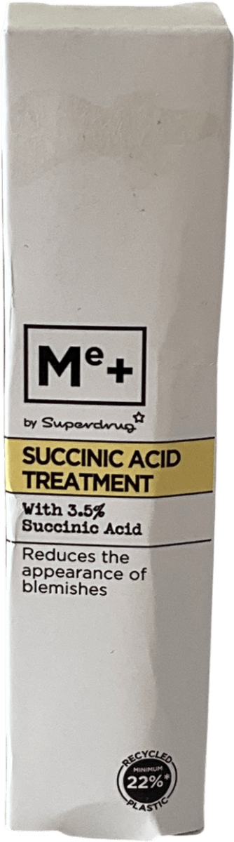 Superdrug Me+ Succinic Acid Anti Blemish Treatment 15ml - Reliked