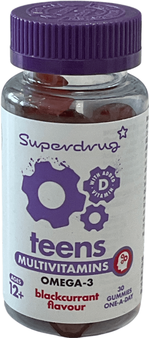 Superdrug Teen Multivitamin - 30 Gummies 30gummies - Reliked