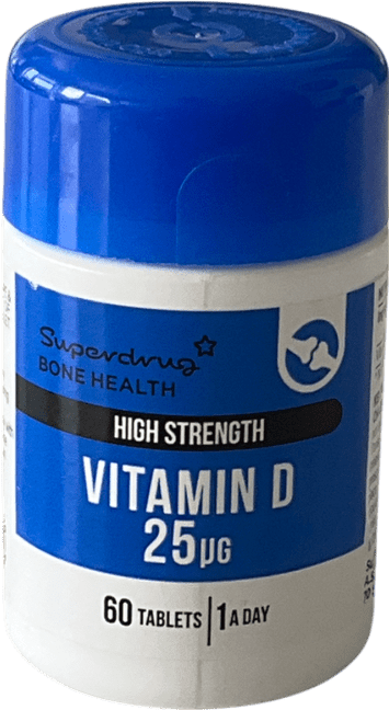 Superdrug Vitamin D 25mcg 60 tablets - Reliked