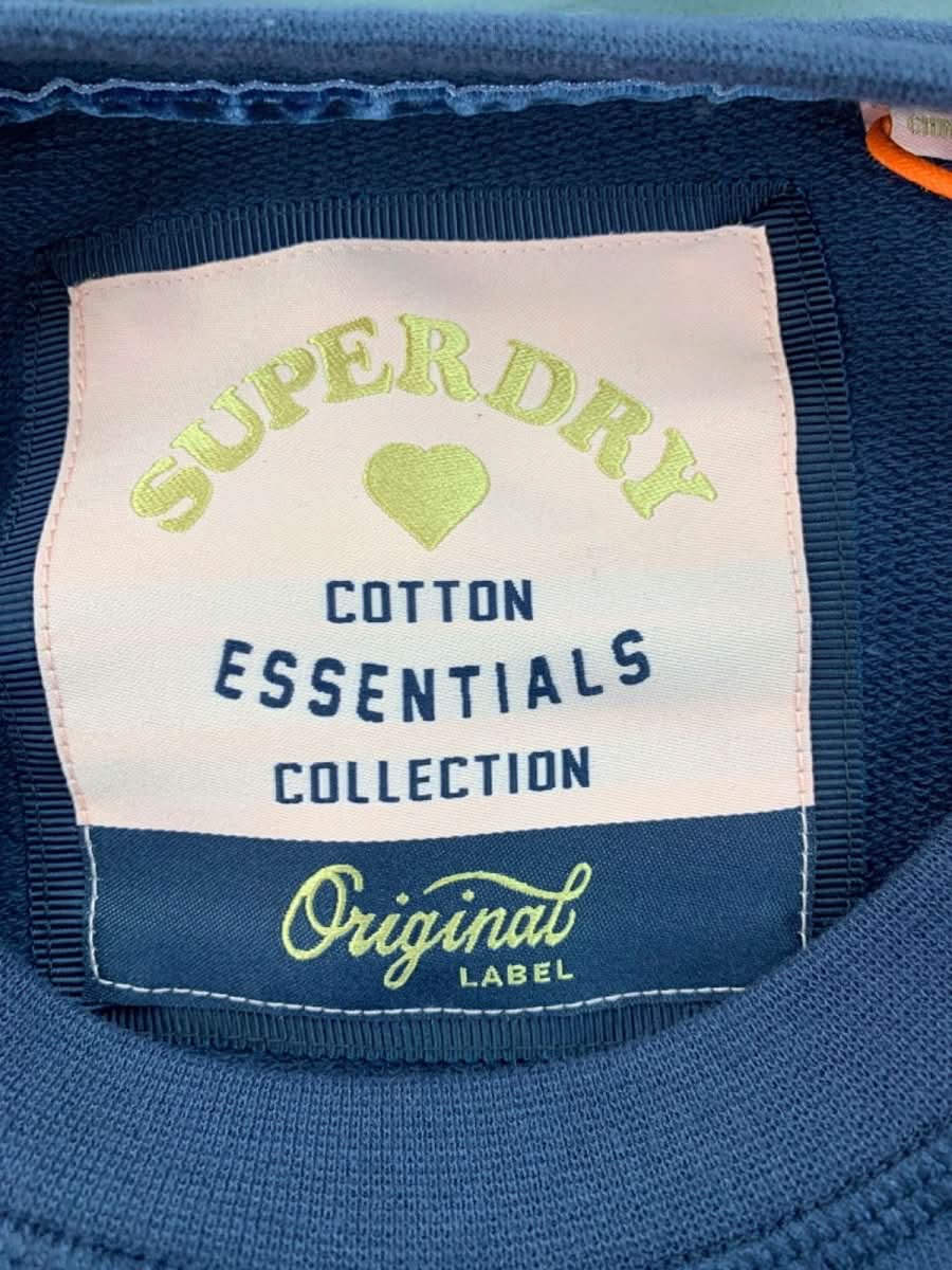Superdry Navy Beach Club Athletics Sweatshirt UK XS - Reliked