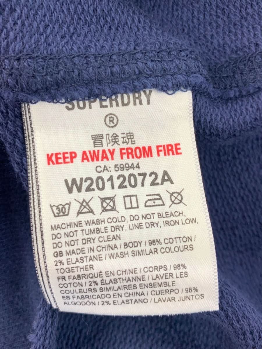 Superdry Navy Beach Club Athletics Sweatshirt UK XS - Reliked