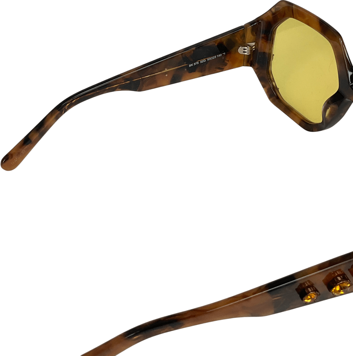 Swarovski Brown Dark Havana | Sunglasses - Reliked