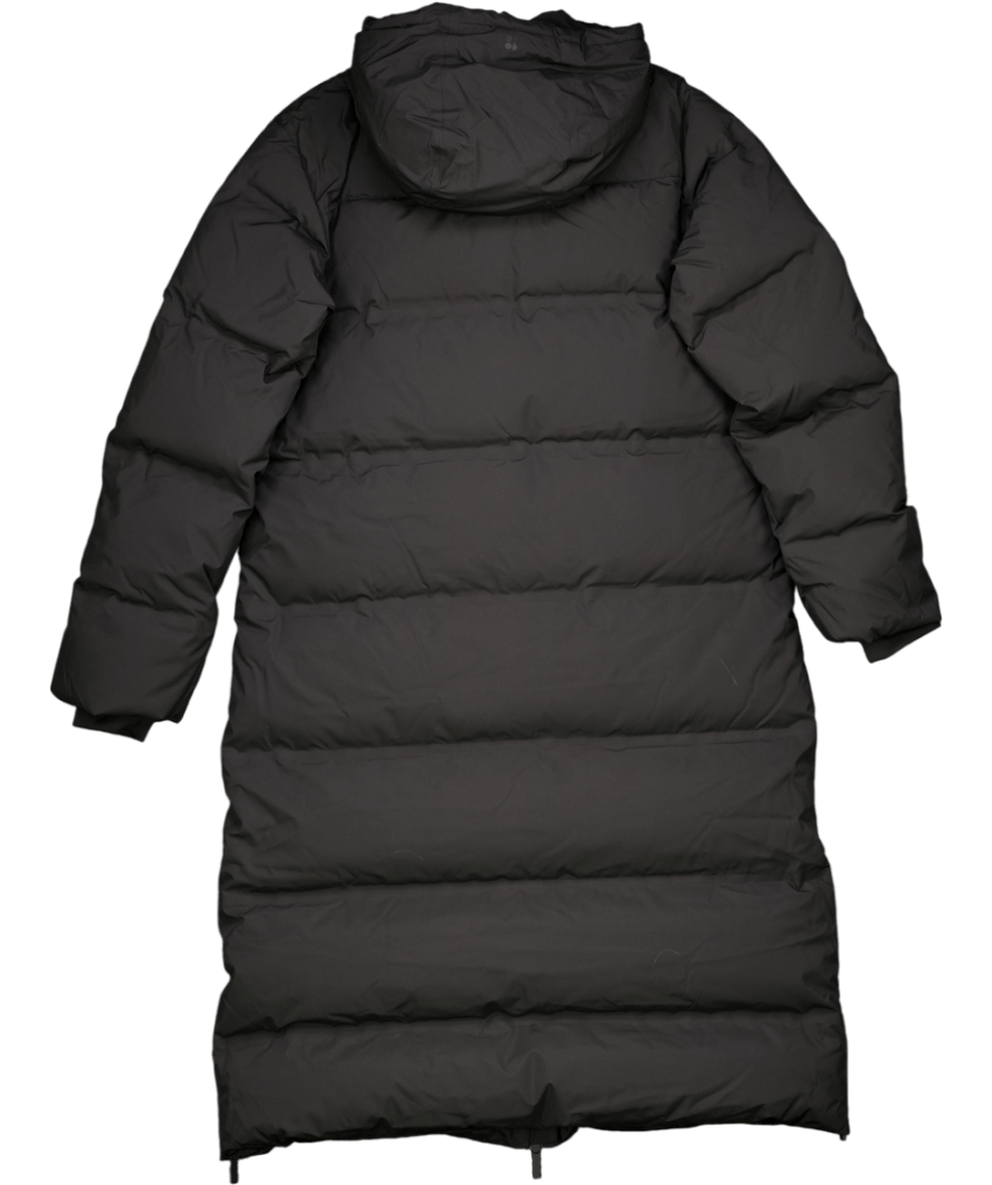 Sweaty Betty Black Nimbus Longline Waterproof Puffer UK 10 - Reliked