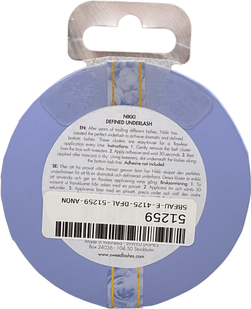 Sweed Lash Nikki_makeup - Defined Underlash One size - Reliked