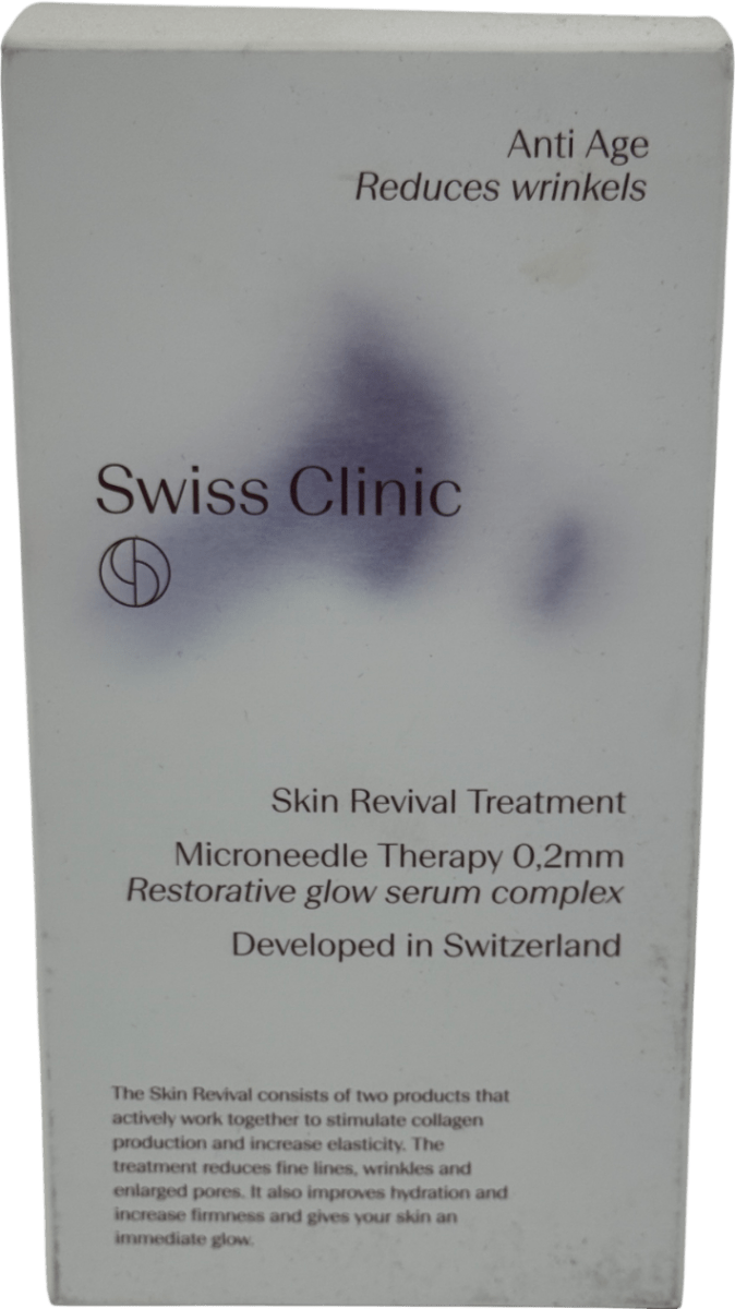 Swiss Clinic Skin Revival Treatment Microneedle Therapy Set 0.2mm - Reliked
