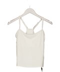T/ALA White Sculpting Lounge Reversible Tank UK S - Reliked