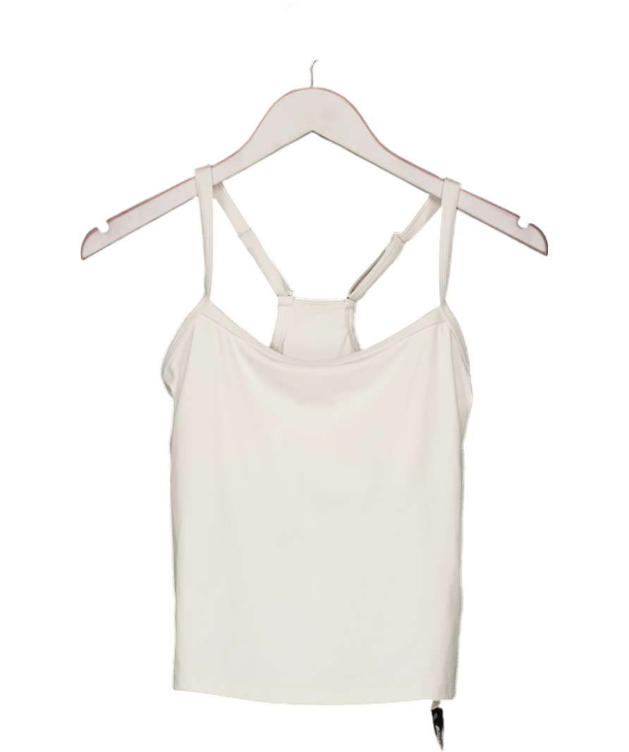 T/ALA White Sculpting Lounge Reversible Tank UK S - Reliked