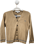 Tartine et Chocolat Beige Cotton & Linen Blend Cardigan 6 Years - Reliked