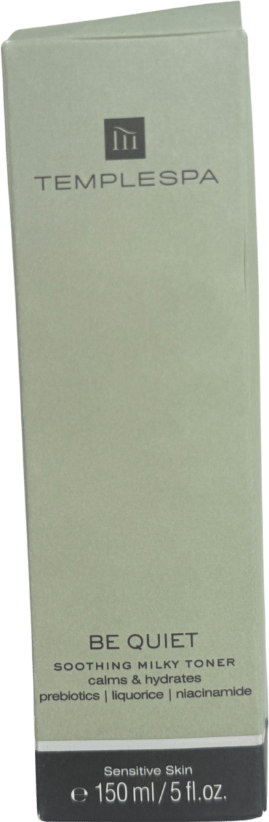 TempleSpa Be Quiet Soothing Milky Toner 150ml - Reliked