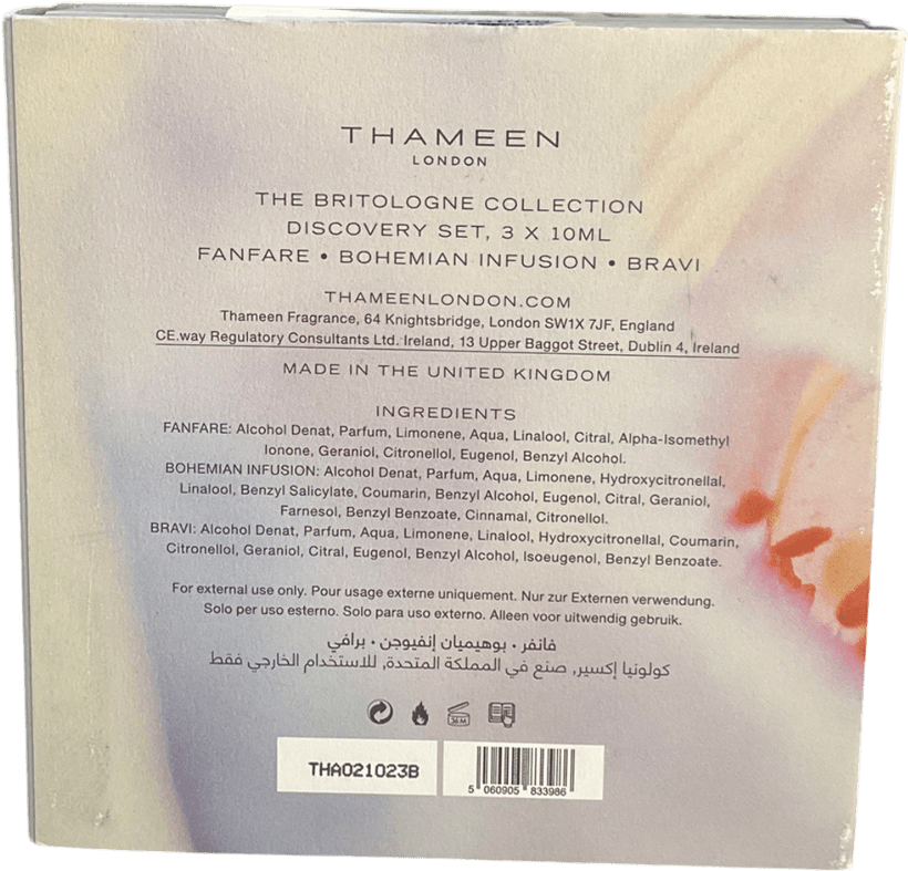 Thameen Britologne Collection Set Discovery Set X3 10m - Reliked