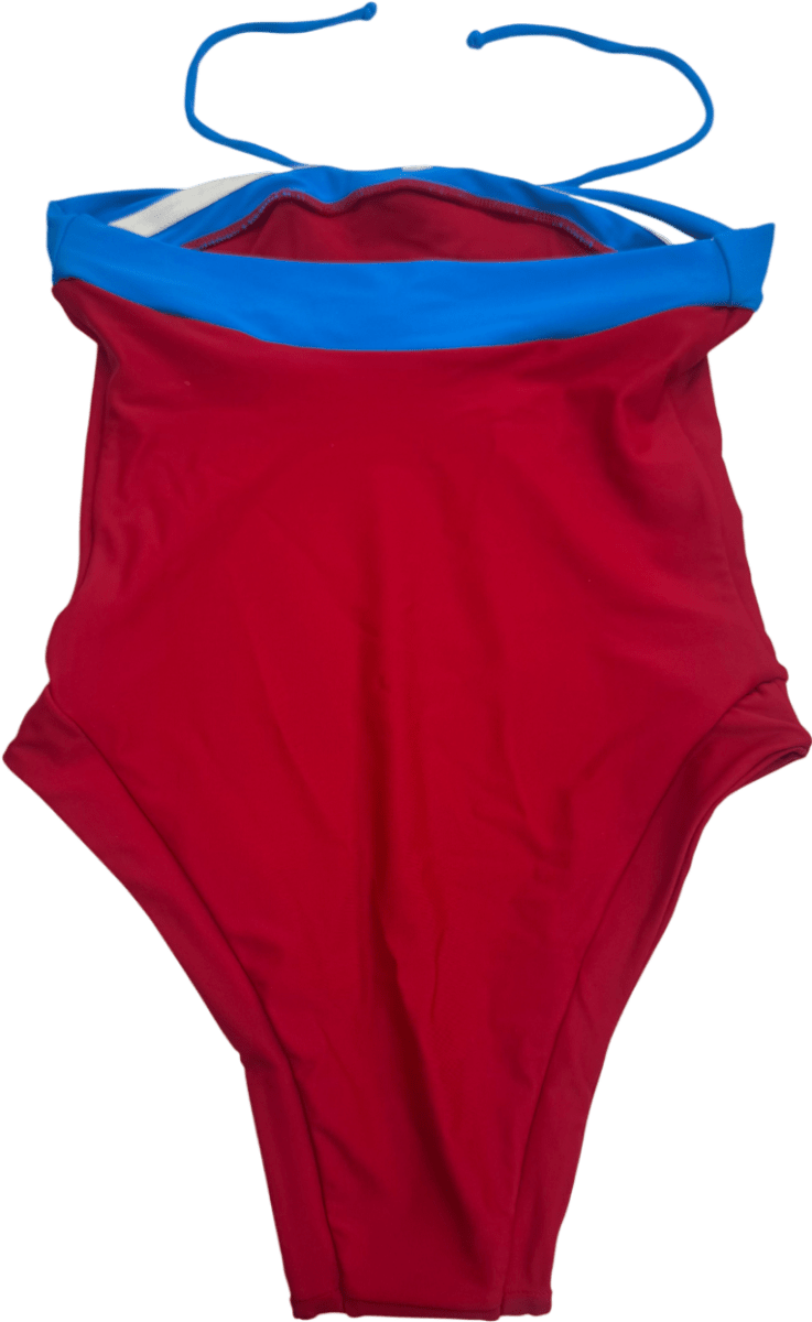 Thanita Red Swimming Costume UK 10 - Reliked