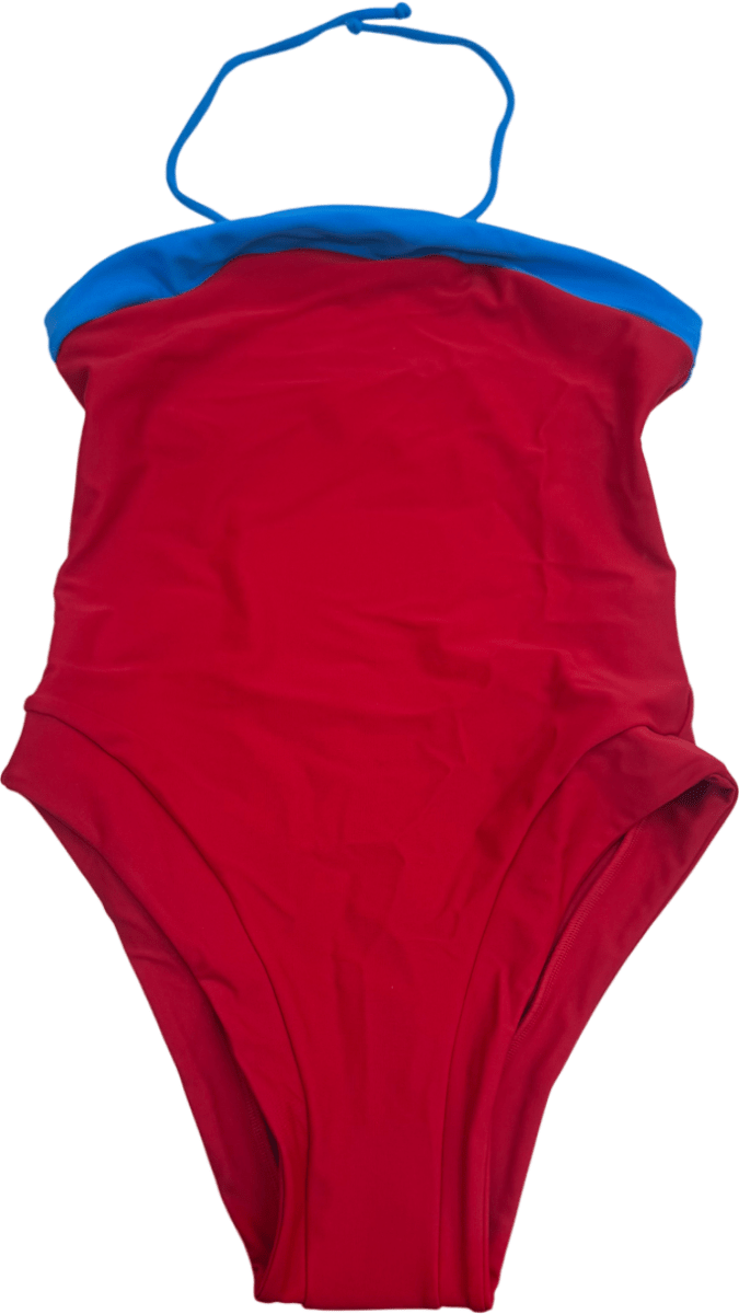 Thanita Red Swimming Costume UK 10 - Reliked