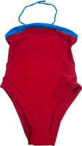 Thanita Red Swimming Costume UK 10 - Reliked