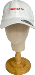 The classics Embroidered White Cap One Size - Reliked