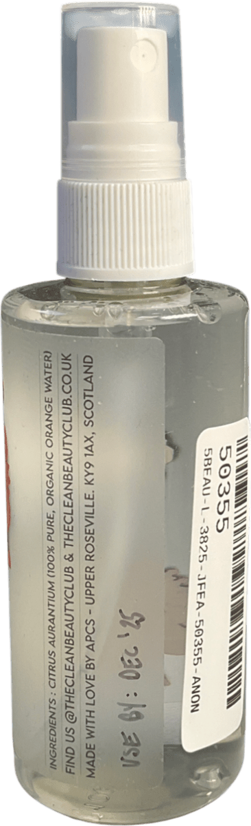 the clean beauty club Orange Flower Mist Orange Flower 100ml - Reliked