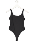 The Couture Club Black Sculpting Jersey Scoop Neck Bodysuit UK 8 - Reliked