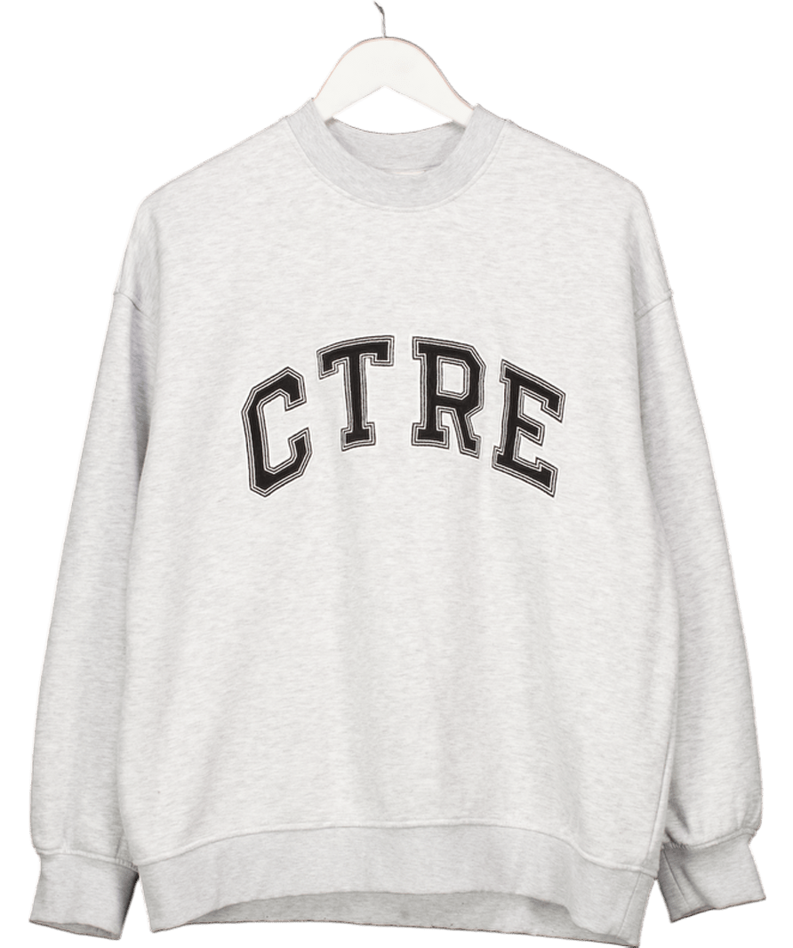 The Couture Club Grey Logo Sweatshirt UK 10 - Reliked
