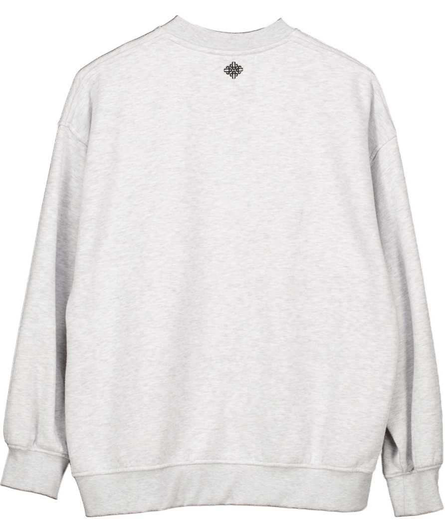 The Couture Club Grey Logo Sweatshirt UK 10 - Reliked