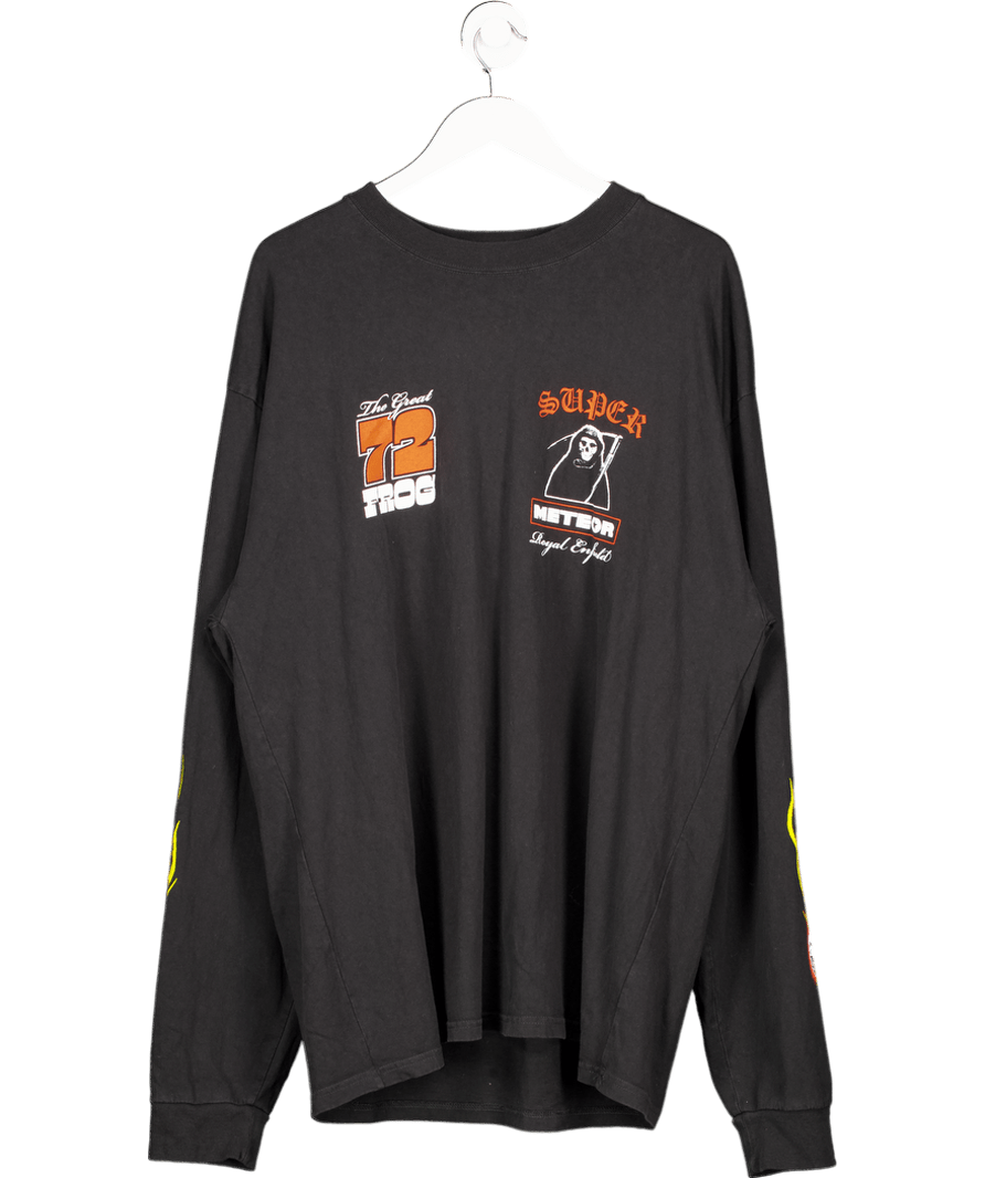 The Great Frog Black Vintage Sweater UK XL - Reliked