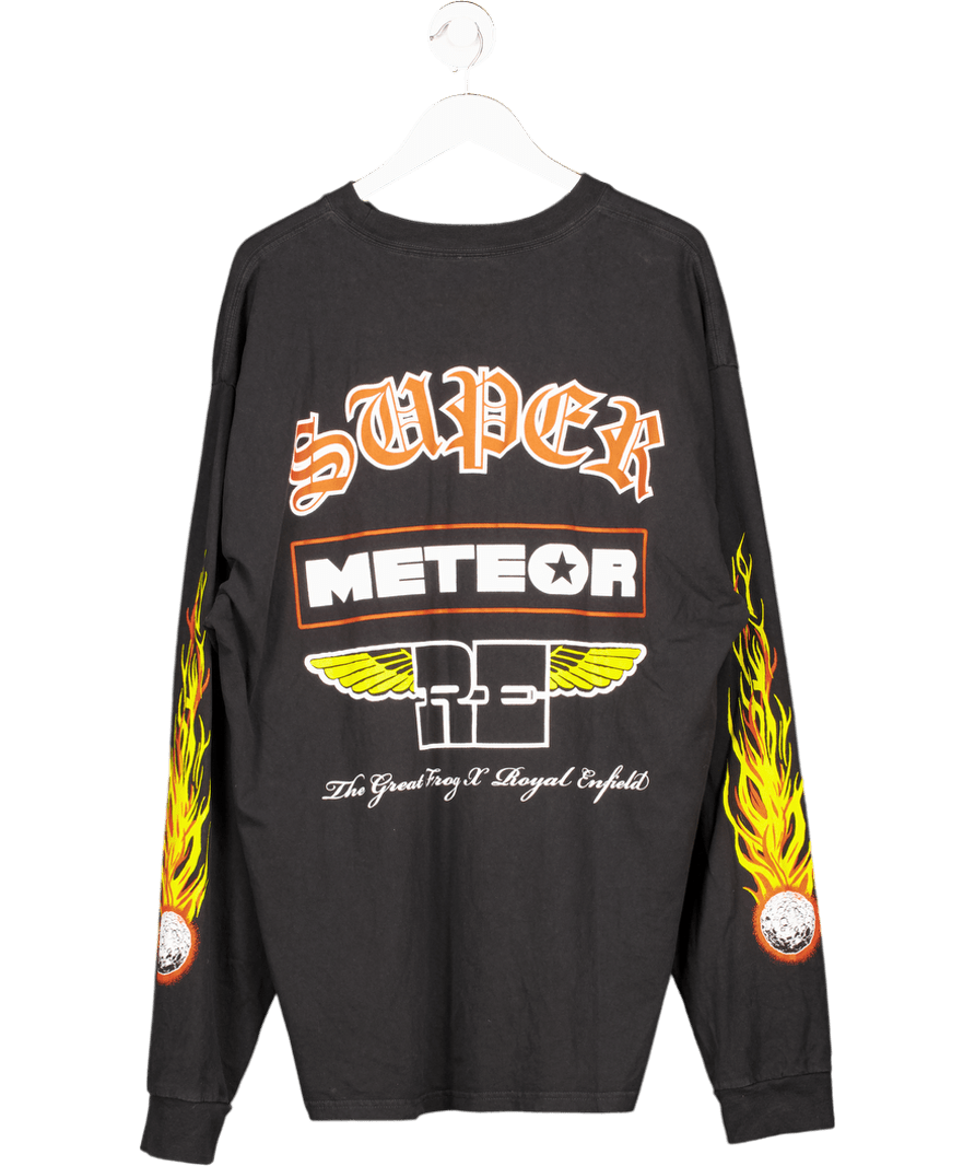 The Great Frog Black Vintage Sweater UK XL - Reliked