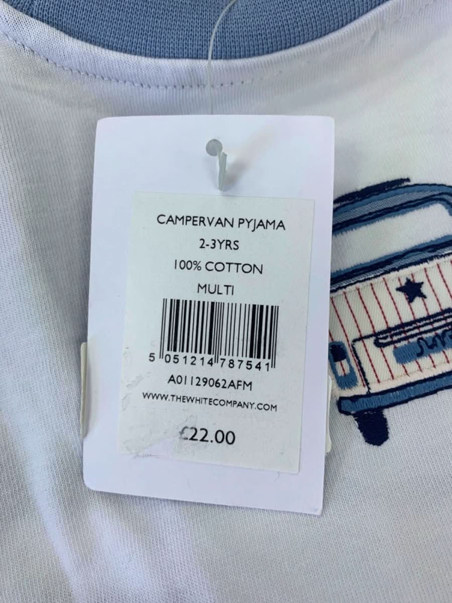The Little White Company Multi Campervan Pyjama 2 - 3 Years - Reliked
