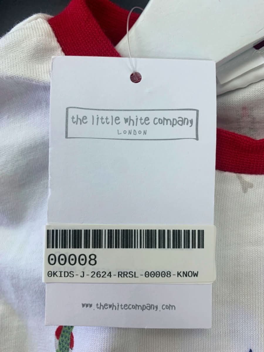 The Little White Company White/Red Parrot Print Pyjama Set 1½ - 2 Years - Reliked