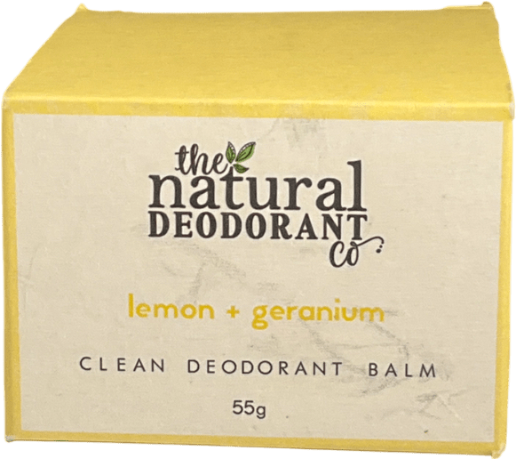 the natural deodorant Deodorant Balm Lemon + Geranium 55g - Reliked