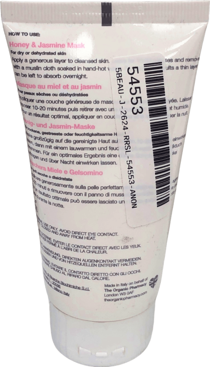 The Organic Pharmacy Honey & Jasmine Face Mask 60ml - Reliked