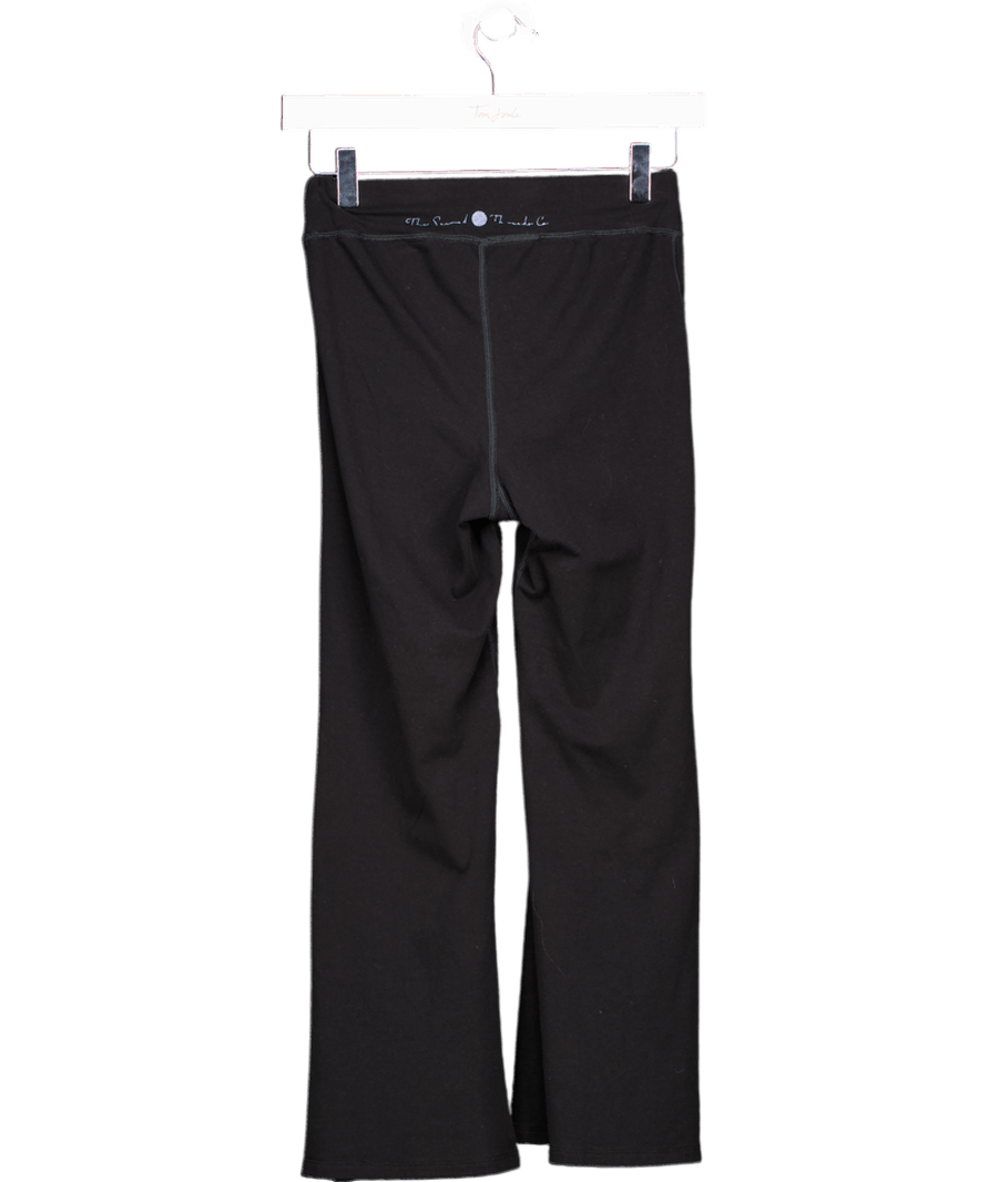 The sacred threads company Black Logo Print Flares UK S - Reliked